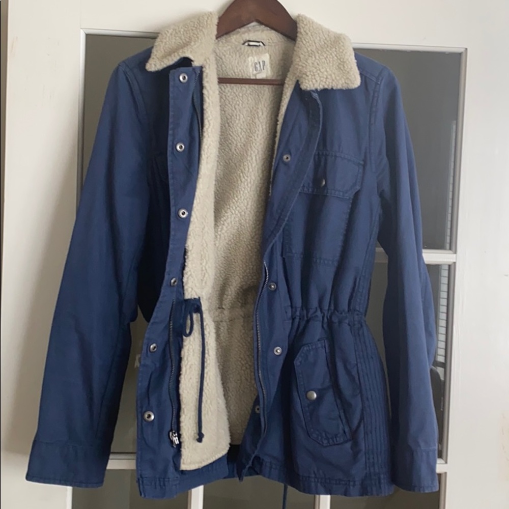 Sherpa-Lined Utility Jacket ✨ Host Pick✨